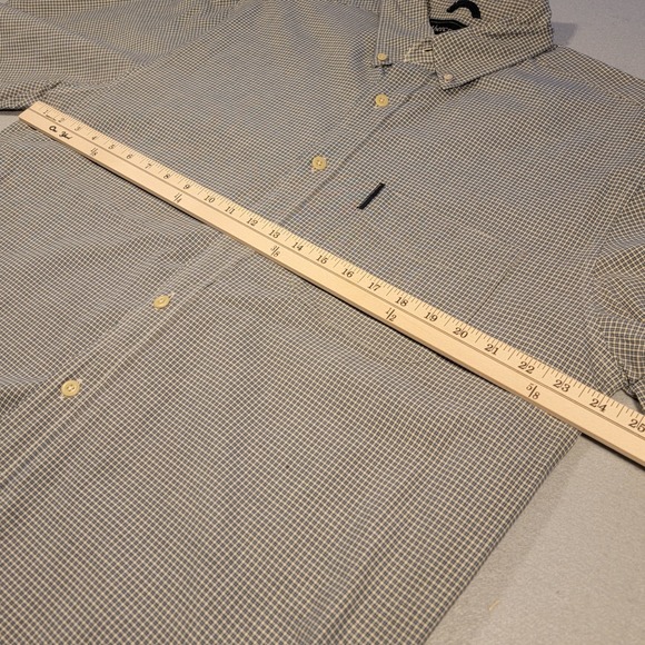 Y2K Abercrombie & Fitch Men's Shirt Size XL Houndstooth Check Vintage 2000s - Picture 7 of 9